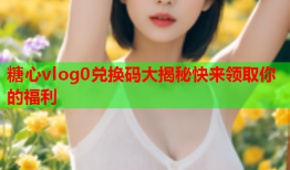 糖心vlog0兑换码大揭秘快来领取你的福利
