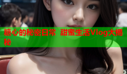 糖心的秘密日常 甜蜜生活Vlog大揭秘