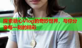 探索糖心Vlog的奇妙世界，与你分享每一刻的精彩