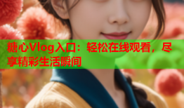 糖心Vlog入口：轻松在线观看，尽享精彩生活瞬间