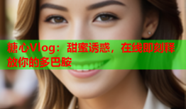 糖心Vlog：甜蜜诱惑，在线即刻释放你的多巴胺