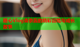 糖心Vlog杏奈酱的精彩冒险与成长故事