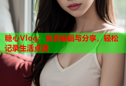 糖心Vlog：免费编辑与分享，轻松记录生活点滴