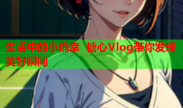 生活中的小确幸 糖心Vlog带你发现美好瞬间