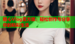 糖心Vlog官方版：轻松创作与分享你的精彩生活