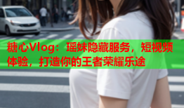 糖心Vlog：瑶妹隐藏服务，短视频体验，打造你的王者荣耀乐途