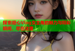 探索糖心Vlog女主角的魅力与精彩瞬间，尽在这里