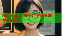 糖心Vlog：揭秘富二代的奢华生活与真实心声