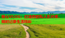 糖心VLOG：打造你的私人影片库，随时记录生活精彩