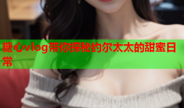 糖心vlog带你探秘约尔太太的甜蜜日常
