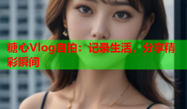 糖心Vlog自拍：记录生活，分享精彩瞬间