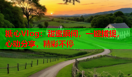糖心Vlog：甜蜜瞬间，一键捕捉，心动分享，精彩不停