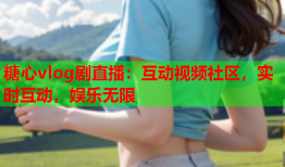 糖心vlog剧直播：互动视频社区，实时互动，娱乐无限