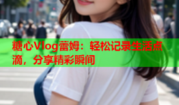 糖心Vlog蕾姆：轻松记录生活点滴，分享精彩瞬间