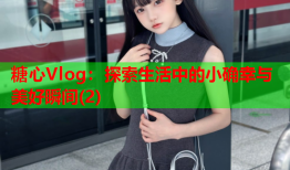 糖心Vlog：探索生活中的小确幸与美好瞬间(2)
