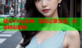 糖心Vlog女神：轻松记录生活，分享精彩瞬间