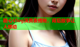 糖心Vlog演员表揭秘，背后故事让人感动