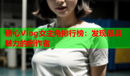 糖心Vlog女主角排行榜：发现最具魅力的创作者