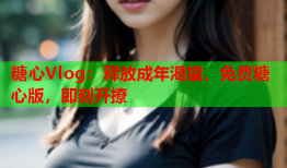 糖心Vlog：释放成年渴望，免费糖心版，即刻开撩