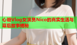 心糖Vlog女演员Nico的真实生活与幕后故事揭秘
