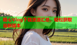 糖心Vlog下载资源汇总，轻松获取最新版本