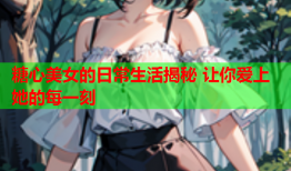 糖心美女的日常生活揭秘 让你爱上她的每一刻