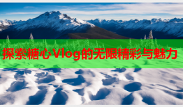 探索糖心Vlog的无限精彩与魅力