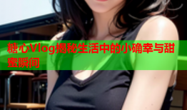 糖心Vlog揭秘生活中的小确幸与甜蜜瞬间