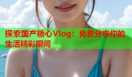 探索国产糖心Vlog：免费分享你的生活精彩瞬间