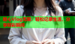 糖心Vlog无限：轻松记录生活，分享精彩瞬间