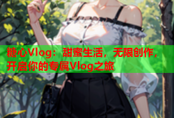 糖心Vlog：甜蜜生活，无限创作，开启你的专属Vlog之旅
