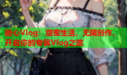 糖心Vlog：甜蜜生活，无限创作，开启你的专属Vlog之旅