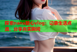 探索nana糖心vlog：记录生活点滴，分享真实瞬间