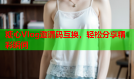 糖心Vlog邀请码互换，轻松分享精彩瞬间