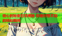 糖心的秘密日常揭秘 你绝对想不到的精彩瞬间