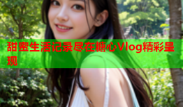 甜蜜生活记录尽在糖心Vlog精彩呈现