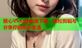 糖心Vlog最新版下载：轻松剪辑与分享你的精彩生活