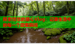 探索恬恬的糖心Vlog：记录生活中的每一个甜蜜瞬间