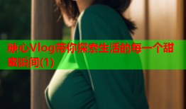 糖心Vlog带你探索生活的每一个甜蜜瞬间(1)