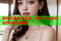 轻松记录生活瞬间，糖心Vlog助你创作精彩短视频