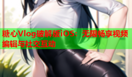 糖心Vlog破解版iOS：无限畅享视频编辑与社交互动