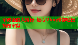 家政全能大揭秘 糖心Vlog带你轻松搞定家务
