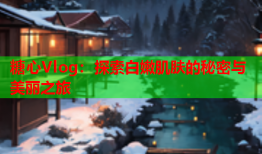 糖心Vlog：探索白嫩肌肤的秘密与美丽之旅