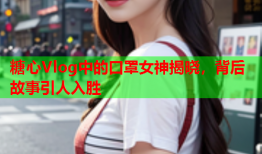 糖心Vlog中的口罩女神揭晓，背后故事引人入胜