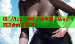 糖心Vlog：轻松分享生活，结交志同道合的朋友(2)
