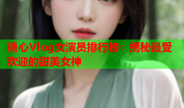 糖心Vlog女演员排行榜：揭秘最受欢迎的甜美女神