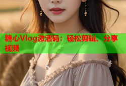 糖心Vlog激活码：轻松剪辑、分享视频