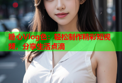 糖心Vlog色：轻松制作精彩短视频，分享生活点滴