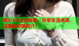 糖心Vlog女演员：分享生活点滴，记录美好瞬间(1)
