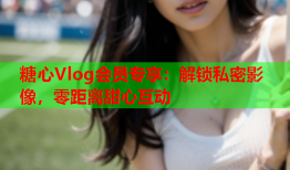 糖心Vlog会员专享：解锁私密影像，零距离甜心互动